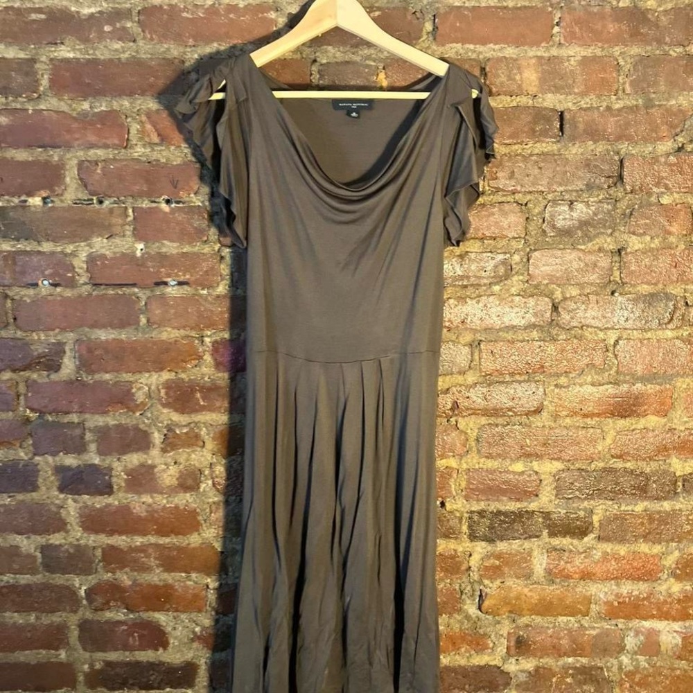 Banana Republic Gray Maxi Dress
